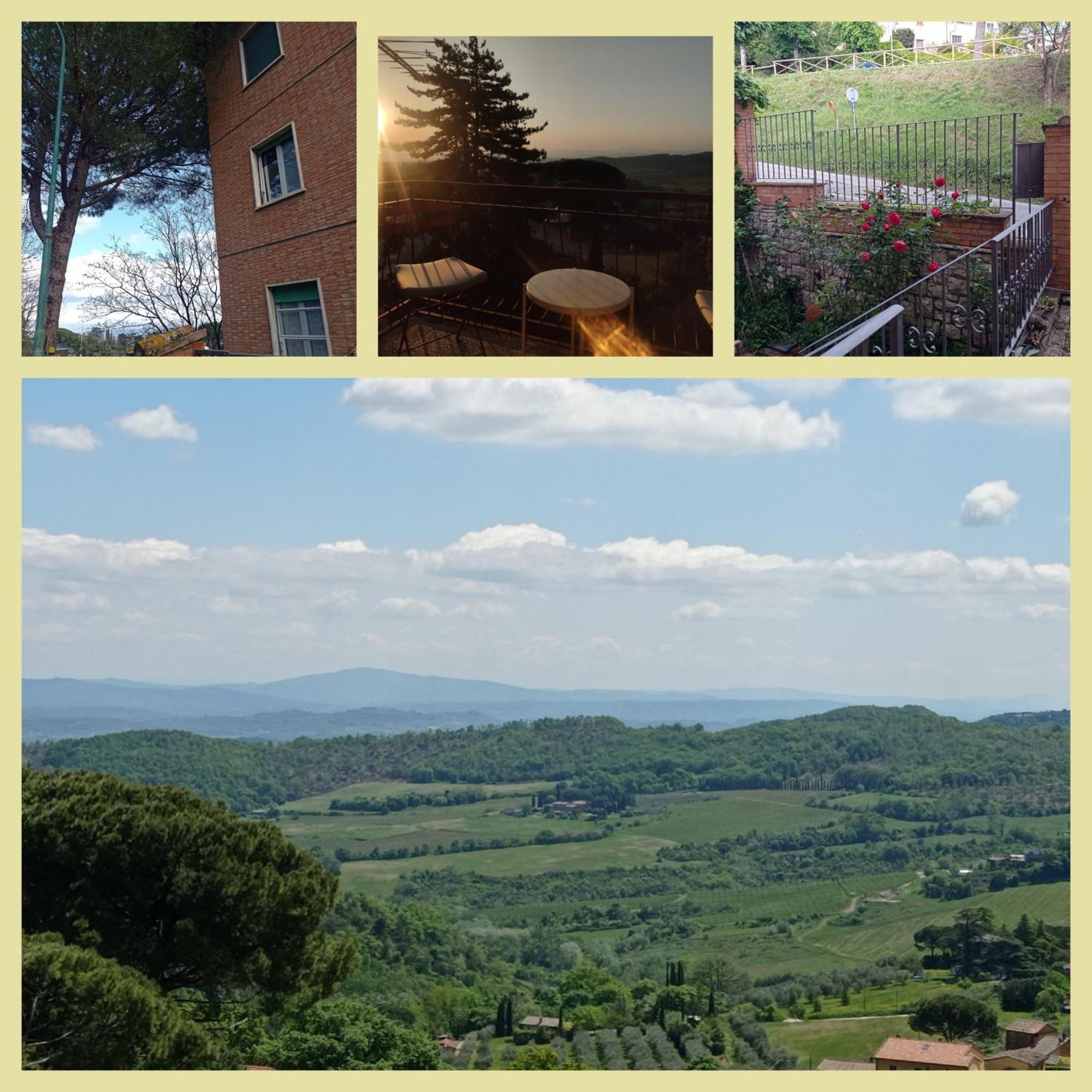 Splendido Ampio Appartamento A Montepulciano Luaran gambar